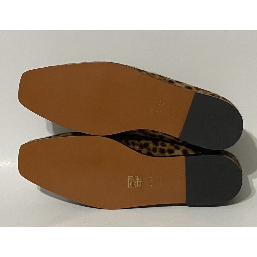 Frame Women's Le Verona Calf Hair Leather Loafers Slip On Size 37.5 US 7 $478 - Picture 7 of 8